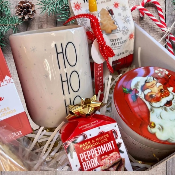 Rae Dunn Accessories - Personalized- Rae Dunn- HO HO HO Mug Christmas Gift Box**free wrapping**